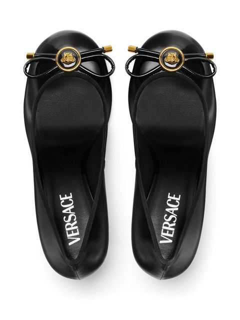 Versace 85mm Opera Bow pumps - Black