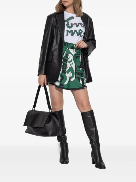 Max Mara logo-print Calcio t-shirt - White - zdjęcie produktu nr 2