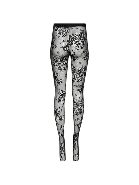 WARDROBE.NYC Evening floral tights - Black - zdjęcie produktu nr 2