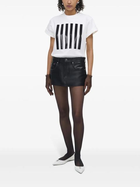 Marc Jacobs The Leather shorts - Black - zdjęcie produktu nr 2