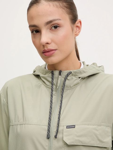 Columbia bluza sportowa Skien Valley kolor zielony 2124283 - zdjęcie produktu nr 2