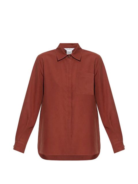 Max Mara pocket buttoned shirt - Brown - zdjęcie produktu nr 1