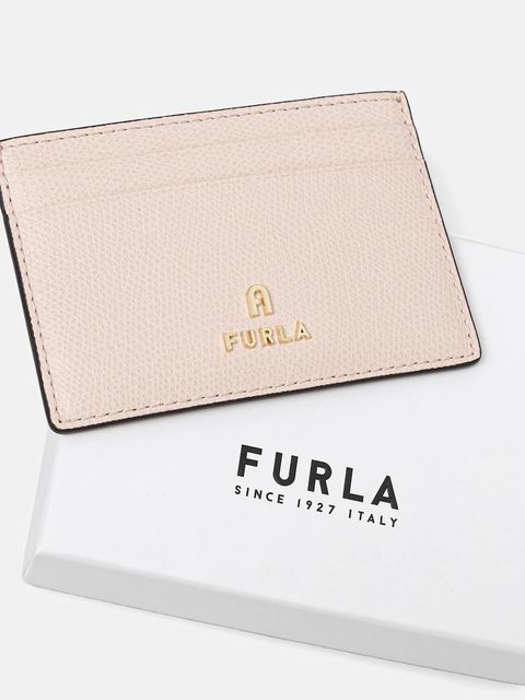 Furla etui na karty skórzane kolor różowy WP00305.ARE000.0496S - zdjęcie produktu nr 2