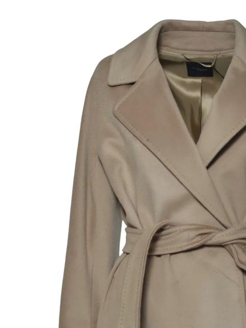 Weekend Max Mara belted lapel coat - Neutrals