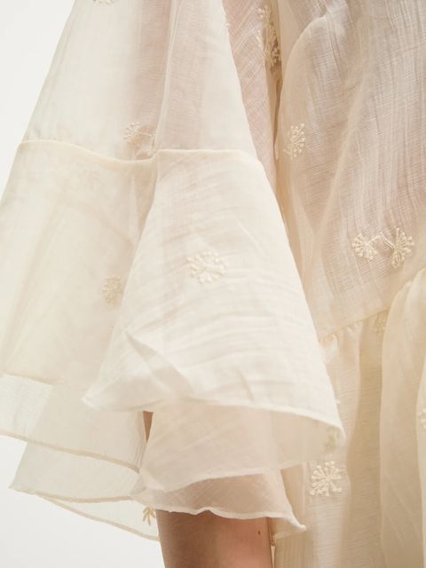 Answear.LAB bluzka damska kolor beżowy gładka