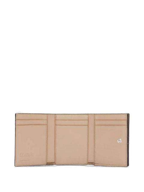LOEWE anagram trifold wallet - Neutrals