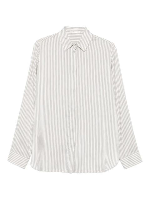 The Row Vanda striped long-sleeve shirt - White - zdjęcie produktu nr 1