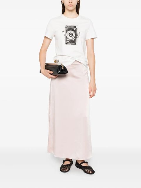 Weekend Max Mara graphic-print T-shirt - White - zdjęcie produktu nr 2
