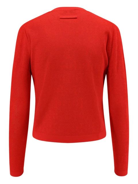 Tory Burch long-sleeve pocket cardigan - Red - zdjęcie produktu nr 2