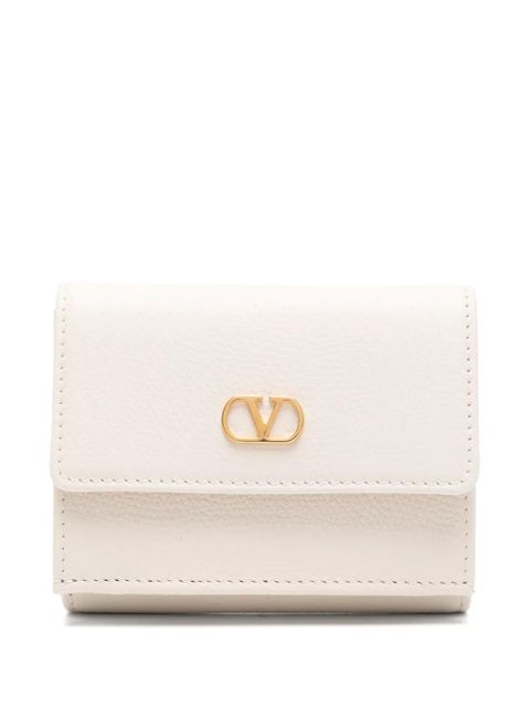 Valentino Garavani VLogo wallet - Neutrals - zdjęcie produktu nr 1