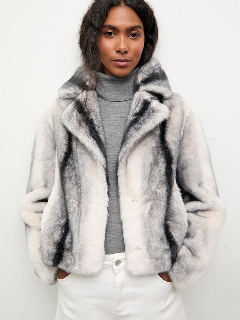 Answear.LAB kurtka kolor szary przejściowa