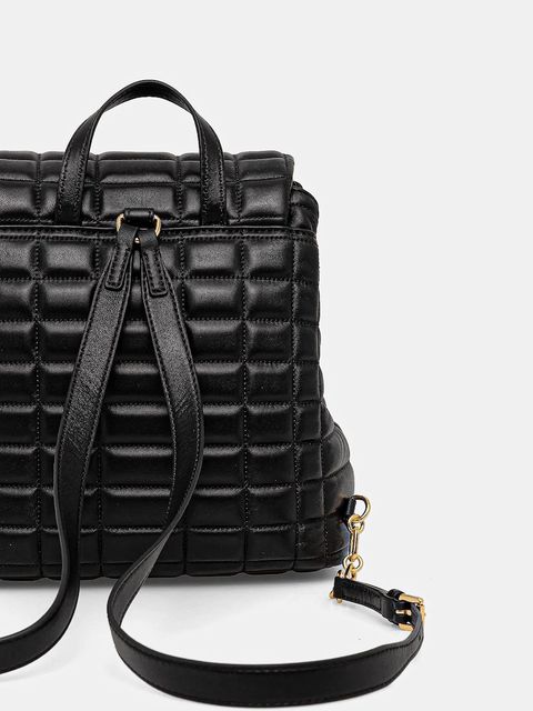 MICHAEL Michael Kors plecak skórzany damski kolor czarny mały gładki 30F5G2RB1L - zdjęcie produktu nr 2