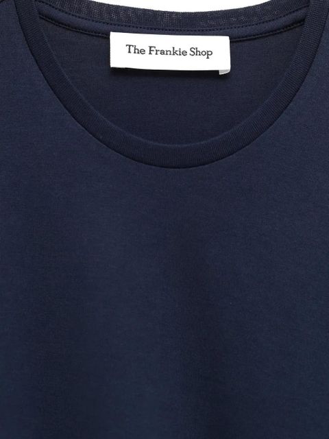 The Frankie Shop Harper crew-neck T-shirt - Blue
