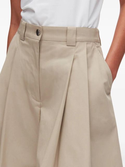 3.1 Phillip Lim pleated colour-block shorts - Neutrals
