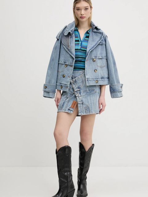 Desigual trencz jeansowy ONTARIO - zdjęcie produktu nr 2