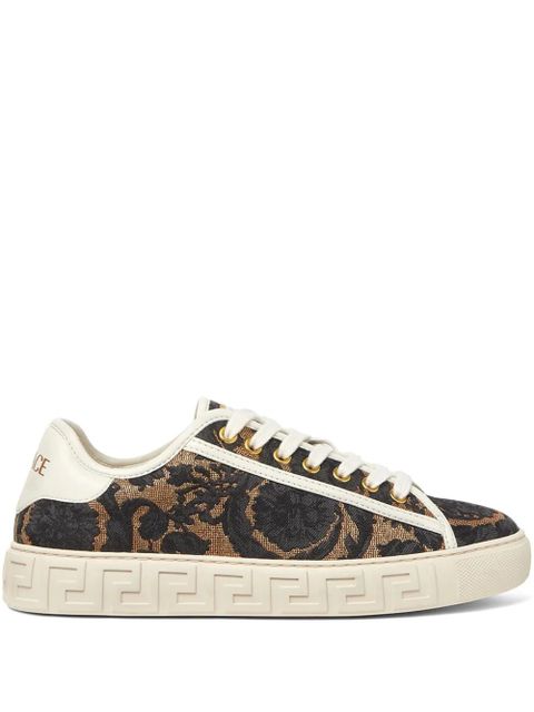Versace Barocco Jacquard Greca sneakers - Brown - zdjęcie produktu nr 1