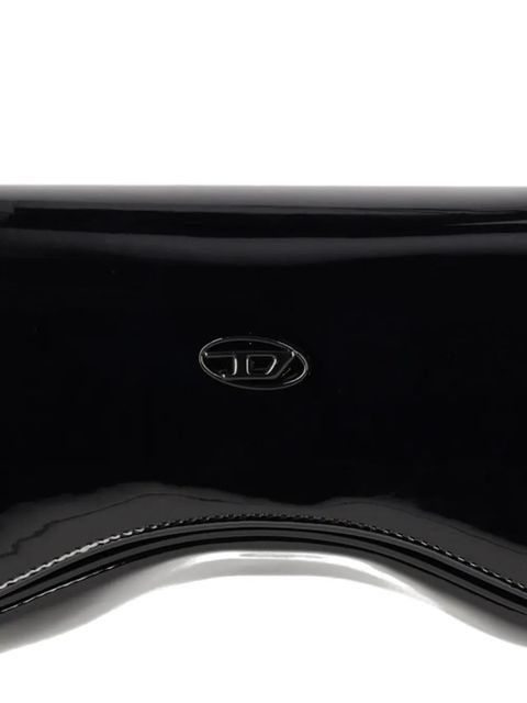 Diesel Play logo-plaque shoulder bag - Black - zdjęcie produktu nr 2