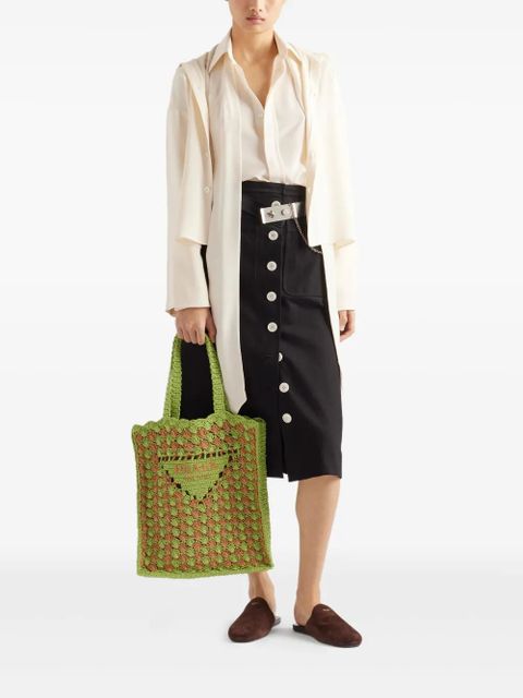 Prada Marocain shirt - Neutrals - zdjęcie produktu nr 2