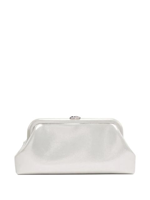 Jimmy Choo Skylar clutch bag - Silver - zdjęcie produktu nr 1