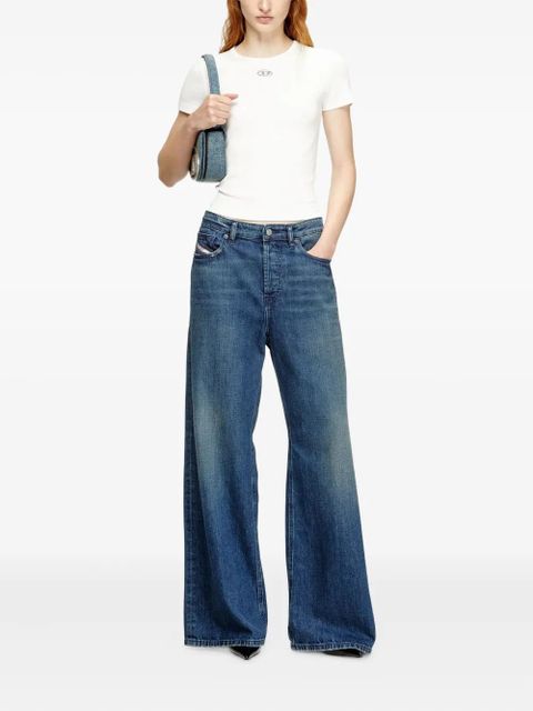 Diesel T-Ele-Long-Od top - White