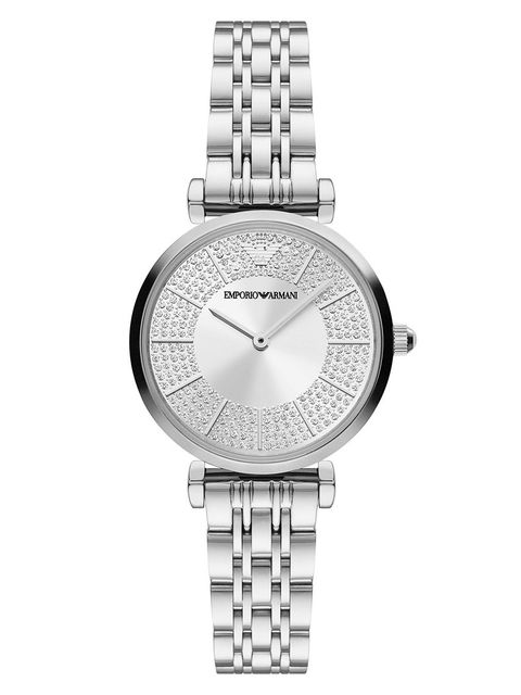 Emporio Armani zegarek AR11445 damski kolor srebrny - zdjęcie produktu nr 1