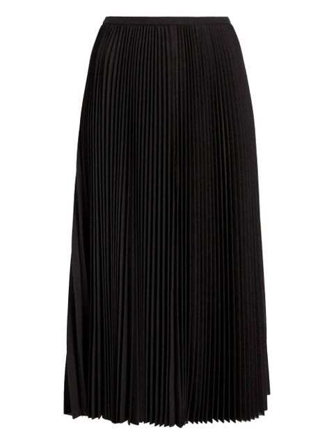 Proenza Schouler straight-waistband midi pleated skirt - Brown - zdjęcie produktu nr 1