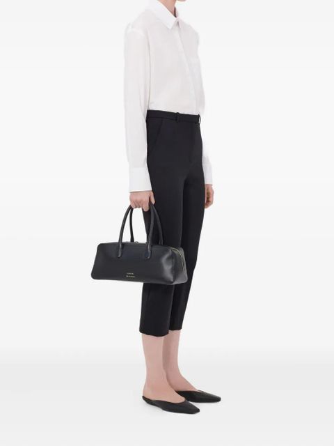 LouLou de Saison Carlo belt loops trousers - Black