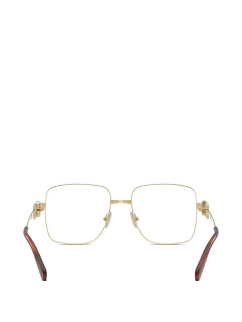Miu Miu Eyewear square-frame glasses - Gold