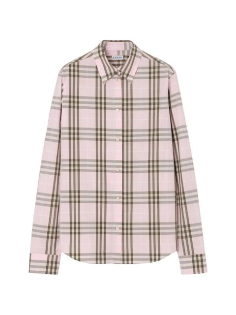 Burberry checked-pattern shirt - Pink - zdjęcie produktu nr 1