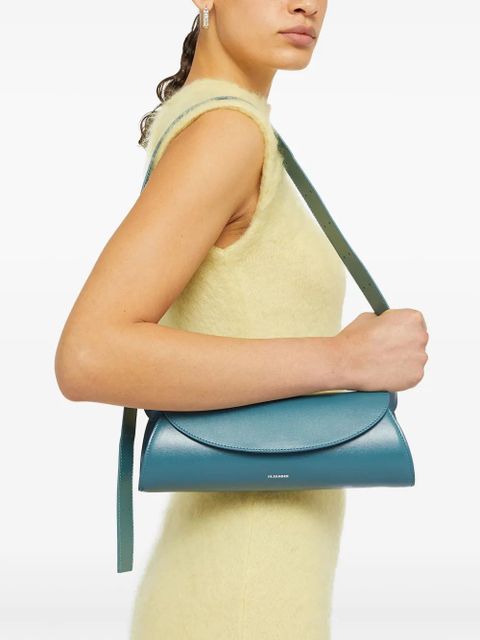 Jil Sander small Cannolo shoulder bag - Blue - zdjęcie produktu nr 2