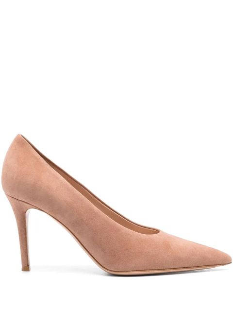 Gianvito Rossi 85mm Robbie pumps - Neutrals - zdjęcie produktu nr 1