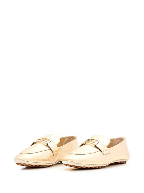 FENDI Baguette loafers - Gold
