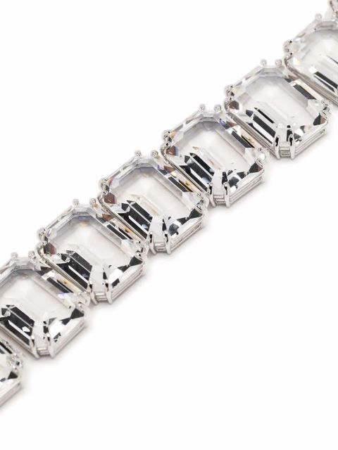 Swarovski Millenia octagon cut crystals necklace - Silver