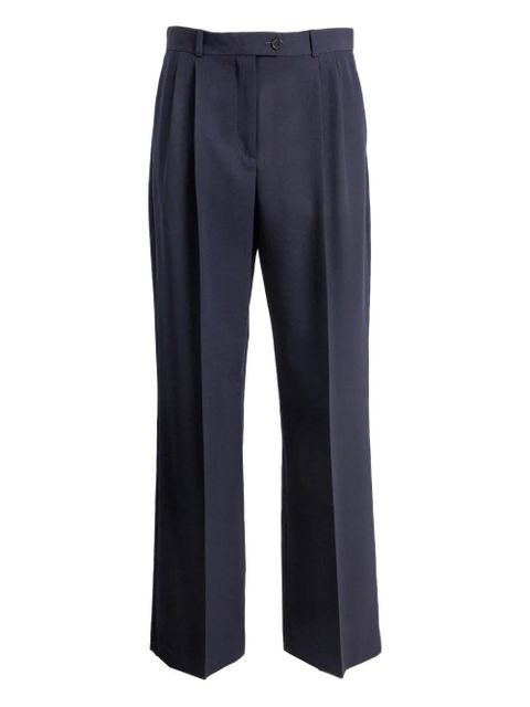 The Row pleated trousers - Blue - zdjęcie produktu nr 1