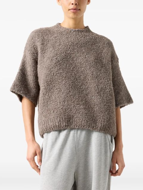 American Vintage Zolly round-neck sweater - Brown