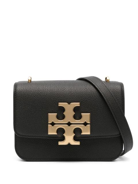 Tory Burch logo-plaque leather crossbody bag - Black - zdjęcie produktu nr 1