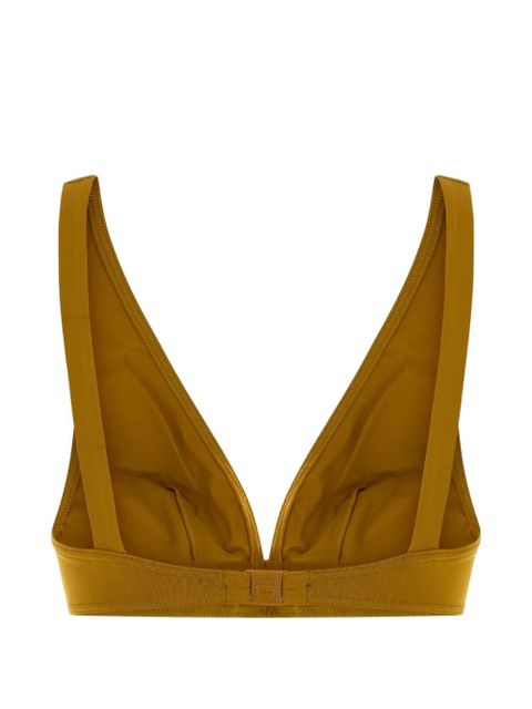 ERES Charme button-detail bikini top - Yellow - zdjęcie produktu nr 2