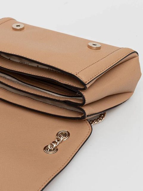 Guess torebka NOELLE kolor brązowy HWZG78 79210