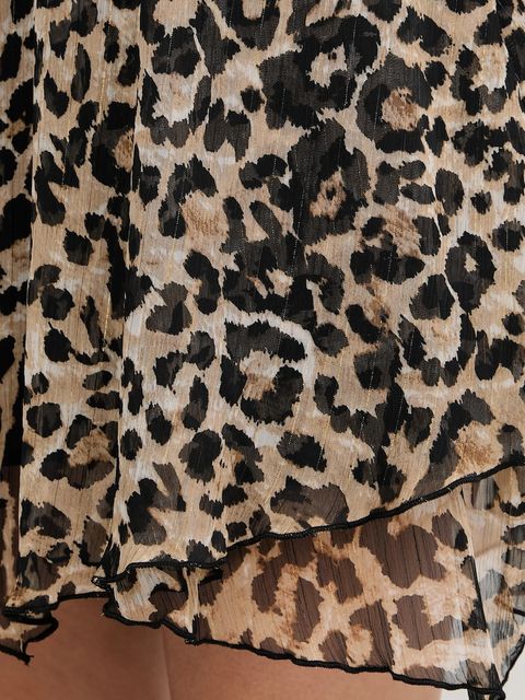 Morgan sukienka kolor brązowy mini rozkloszowana RLION