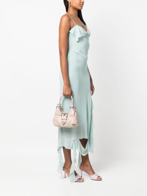 Prada triangle-logo tote bag - Neutrals