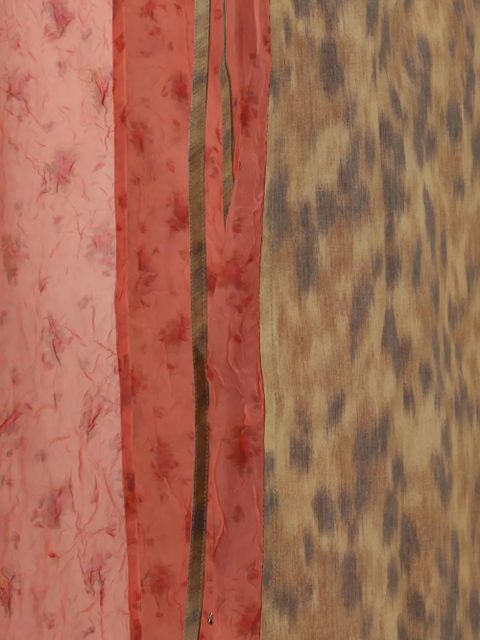 GANNI printed skirt - Red