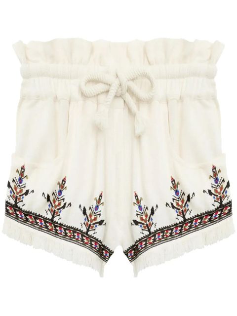 MARANT ÉTOILE Kriss shorts - White - zdjęcie produktu nr 2