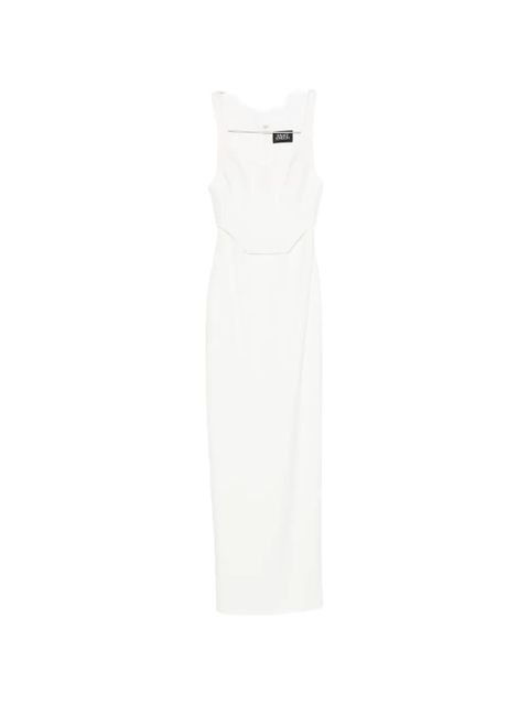 Solace London Noor scoop-neck maxi dress - White - zdjęcie produktu nr 1