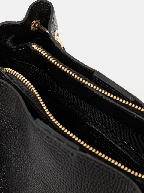 Answear.LAB torebka skórzana kolor czarny