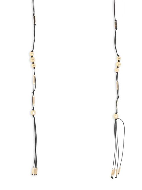 ISABEL MARANT beaded scarf necklace - Black - zdjęcie produktu nr 2