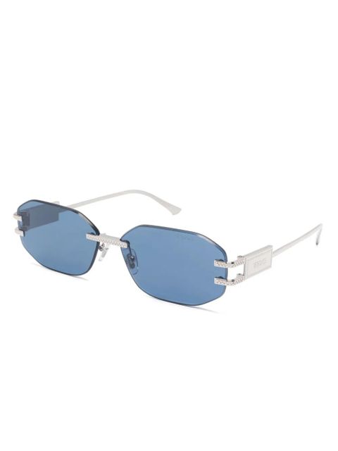 Versace Eyewear 0VE2274 sunglasses - Silver - zdjęcie produktu nr 2