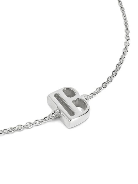 Monica Vinader Initial B chain bracelet - Silver - zdjęcie produktu nr 2