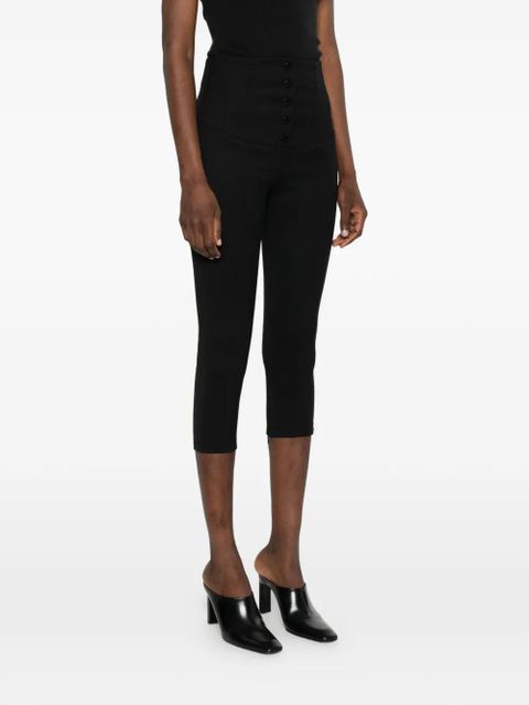 Jacquemus Arlesien cropped trousers - Black