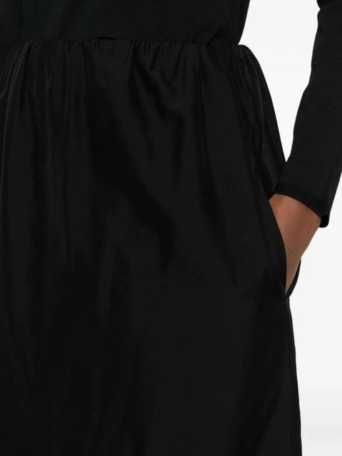 The Row Saul maxi skirt - Black