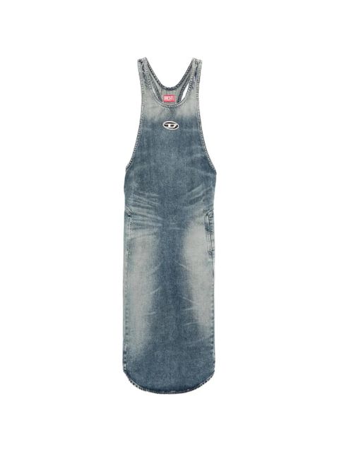 Diesel logo midi dress - Blue - zdjęcie produktu nr 1